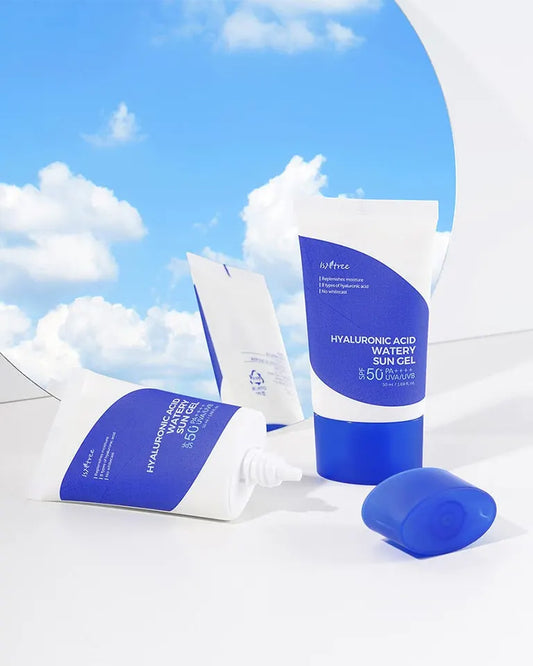 جل الشمس المائي بحمض الهيالورونيك (SPF 50) (الأصلي)