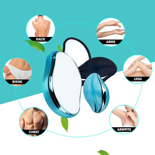 أداة إزالة الشعر الكريستالية