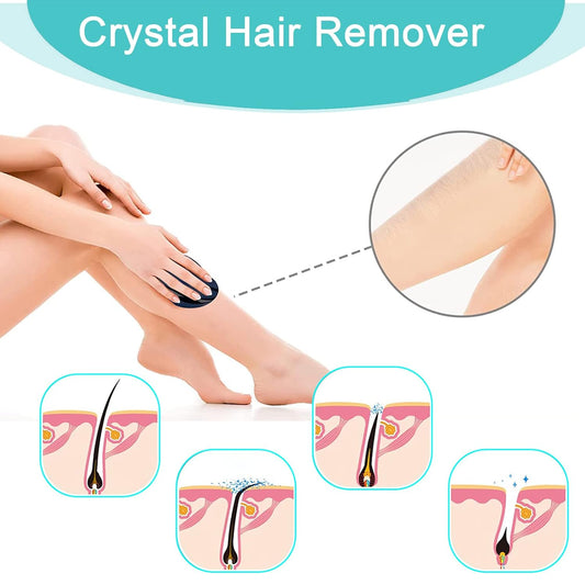 أداة إزالة الشعر الكريستالية