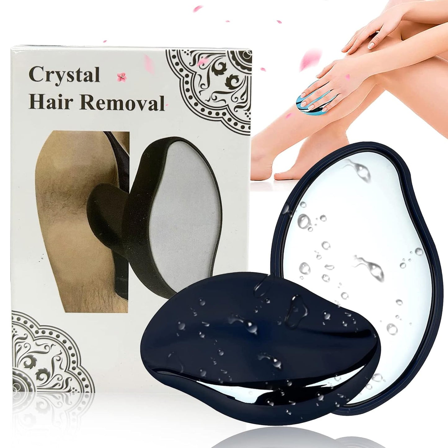 أداة إزالة الشعر الكريستالية